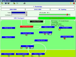 grafische Spielberichte