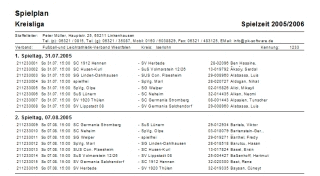 Spielpl�ne drucken