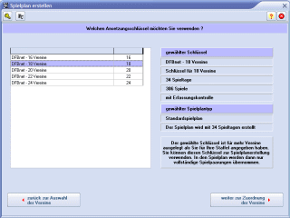 Auswahl des Ansetzungsschl�ssels